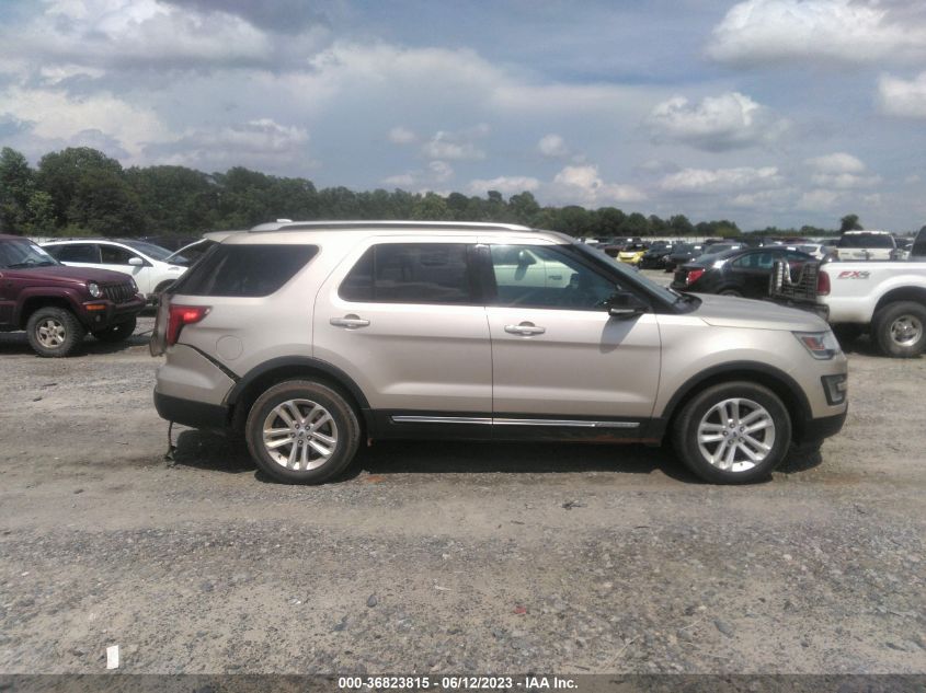 2017 FORD EXPLORER XLT - 1FM5K7D84HGB59255