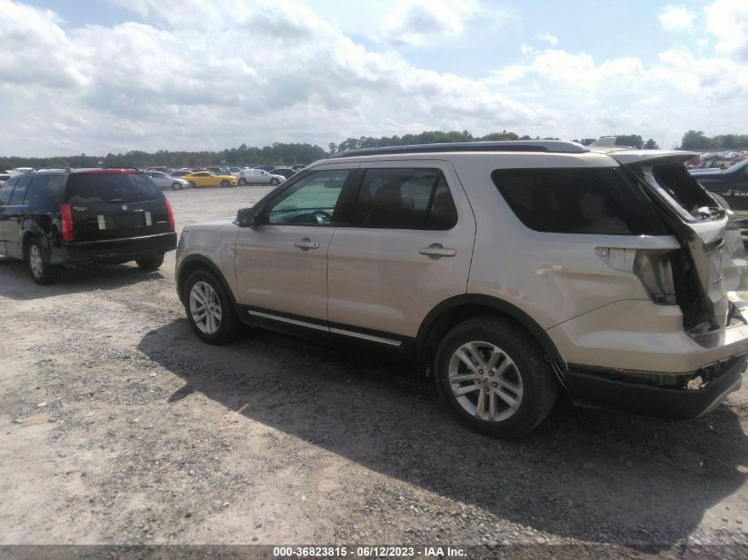 2017 FORD EXPLORER XLT - 1FM5K7D84HGB59255
