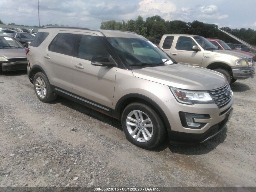 2017 FORD EXPLORER XLT - 1FM5K7D84HGB59255