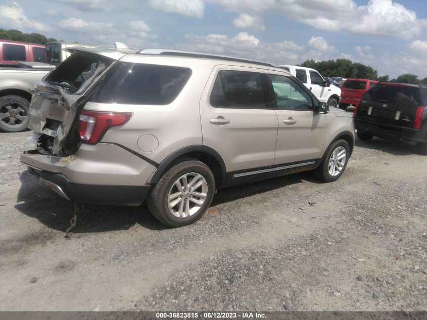 2017 FORD EXPLORER XLT - 1FM5K7D84HGB59255