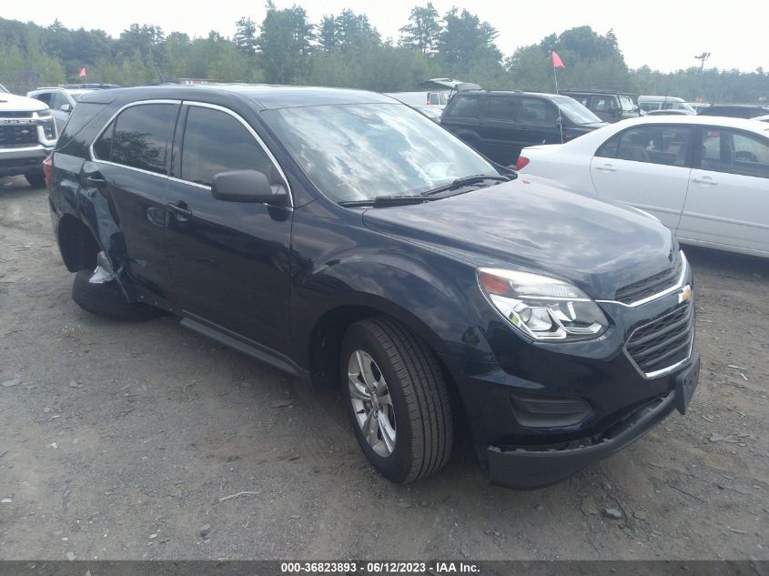 2017 CHEVROLET EQUINOX LS - 2GNALBEK7H1569419