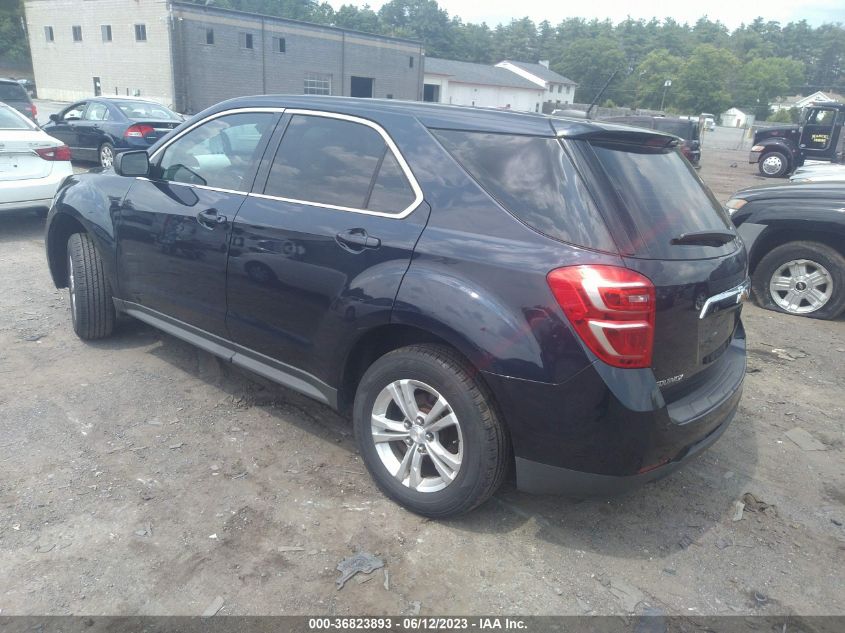 2017 CHEVROLET EQUINOX LS - 2GNALBEK7H1569419