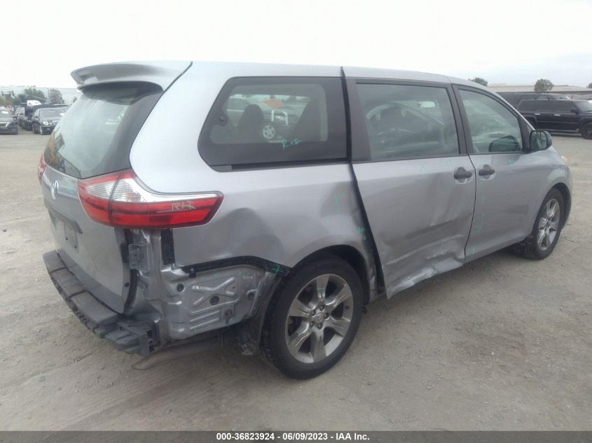 2017 TOYOTA SIENNA L - 5TDZZ3DC8HS797013