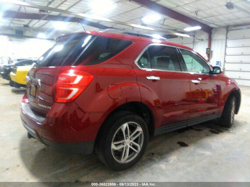 2016 CHEVROLET EQUINOX LTZ - 2GNALDEK0G1119282