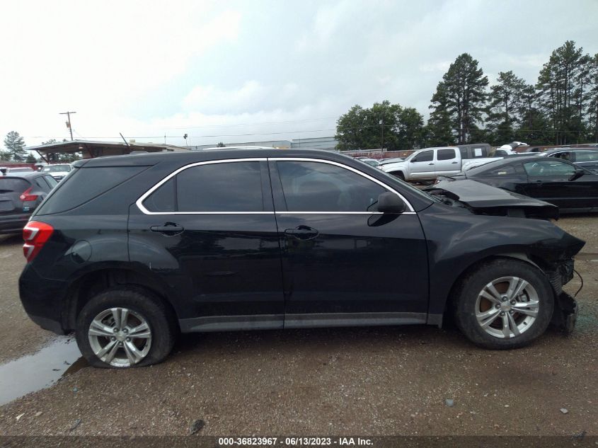 2017 CHEVROLET EQUINOX LS - 2GNALBEK7H1596636