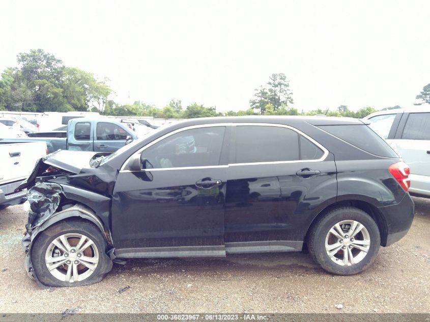 2017 CHEVROLET EQUINOX LS - 2GNALBEK7H1596636