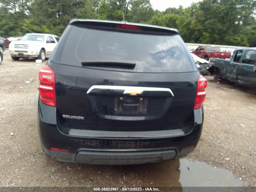 2017 CHEVROLET EQUINOX LS - 2GNALBEK7H1596636