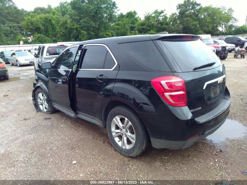 2017 CHEVROLET EQUINOX LS - 2GNALBEK7H1596636