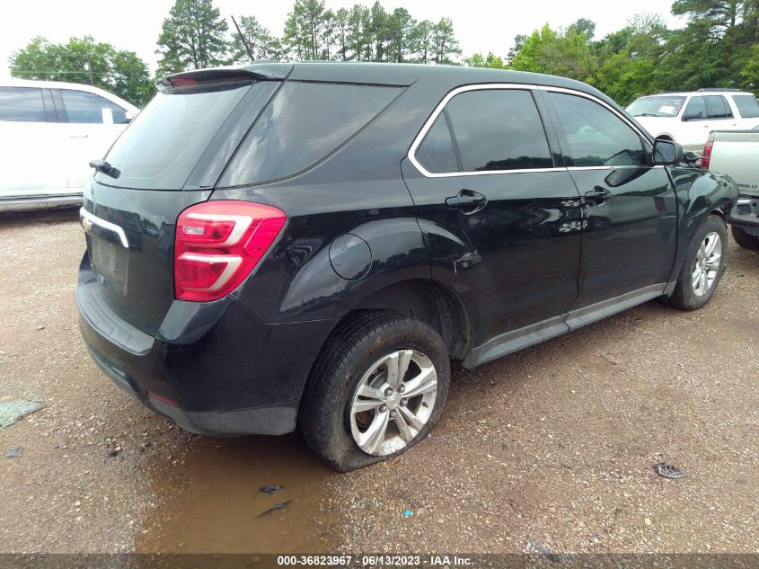 2017 CHEVROLET EQUINOX LS - 2GNALBEK7H1596636