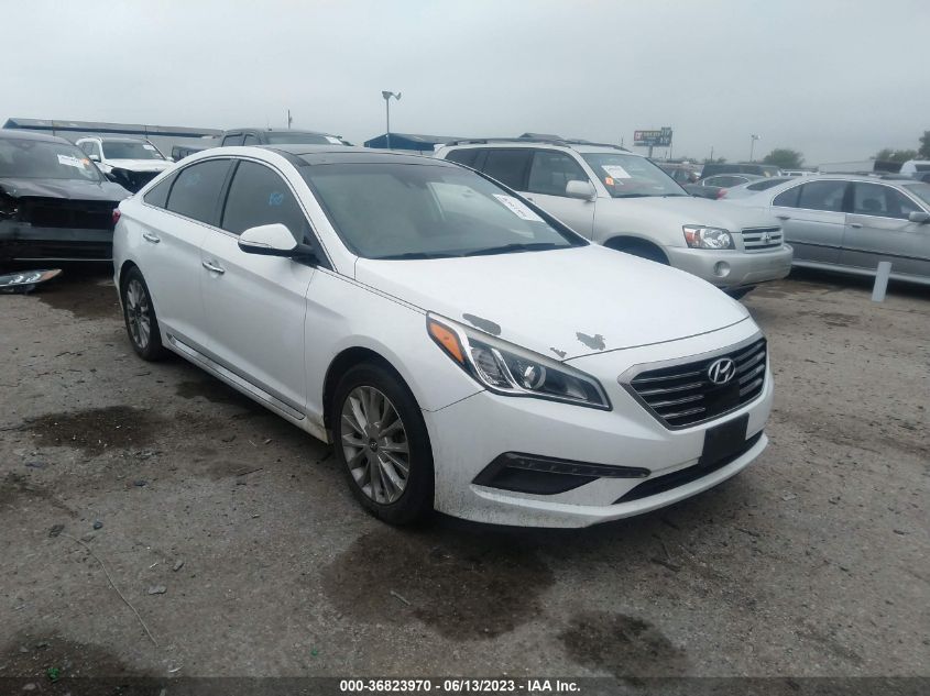 2015 HYUNDAI SONATA 2.4L LIMITED - 5NPE34AF5FH176738