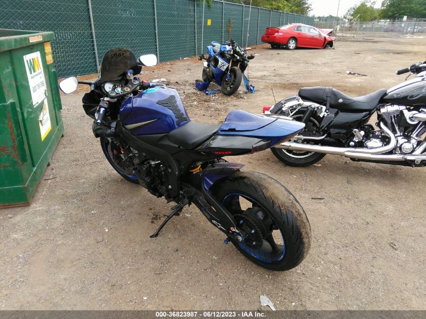 2007 SUZUKI GSX-R750 - JS1GR7KA272108566
