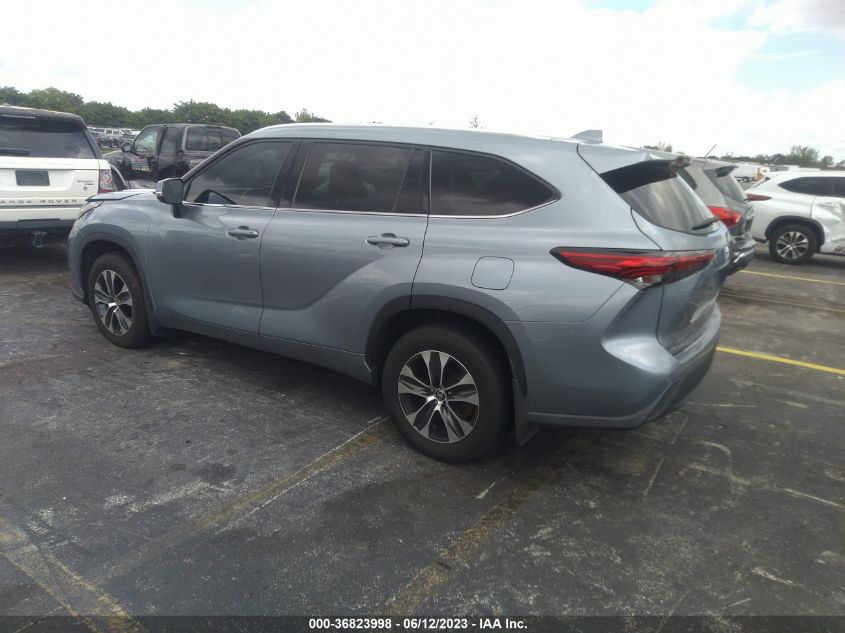 2020 TOYOTA HIGHLANDER XLE - 5TDGZRBH9LS045452