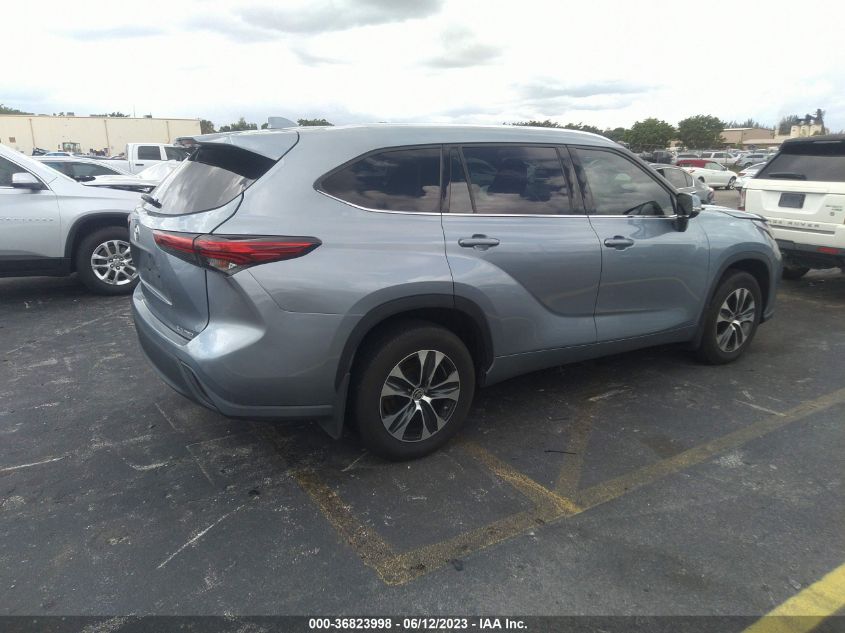 2020 TOYOTA HIGHLANDER XLE - 5TDGZRBH9LS045452