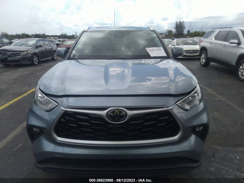 2020 TOYOTA HIGHLANDER XLE - 5TDGZRBH9LS045452