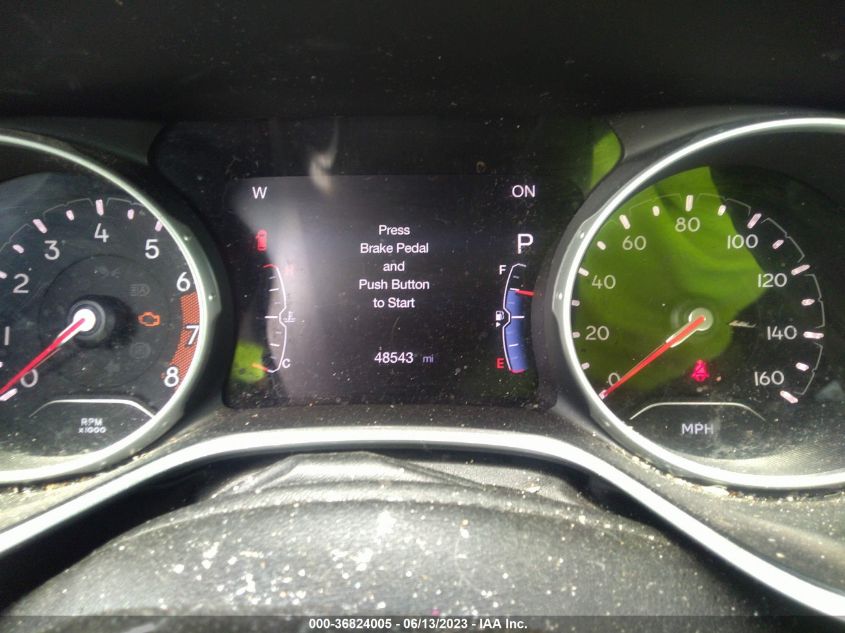 2017 JEEP COMPASS LATITUDE - 3C4NJDBB7HT645705