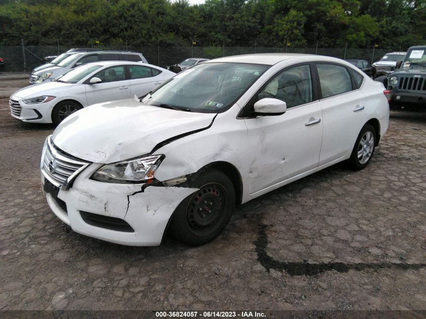 2015 NISSAN SENTRA SV - 3N1AB7AP3FY374204