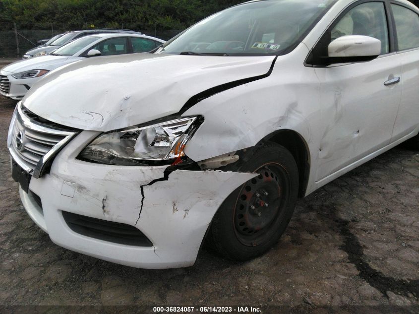 2015 NISSAN SENTRA SV - 3N1AB7AP3FY374204