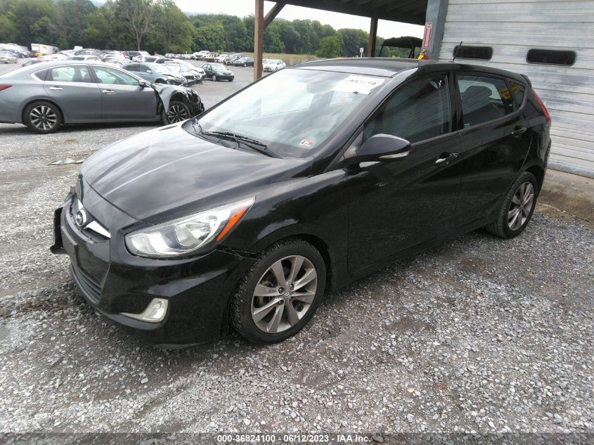 2013 HYUNDAI ACCENT SE - KMHCU5AEXDU104577