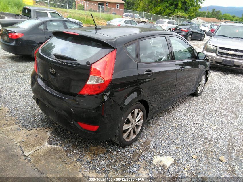 2013 HYUNDAI ACCENT SE - KMHCU5AEXDU104577