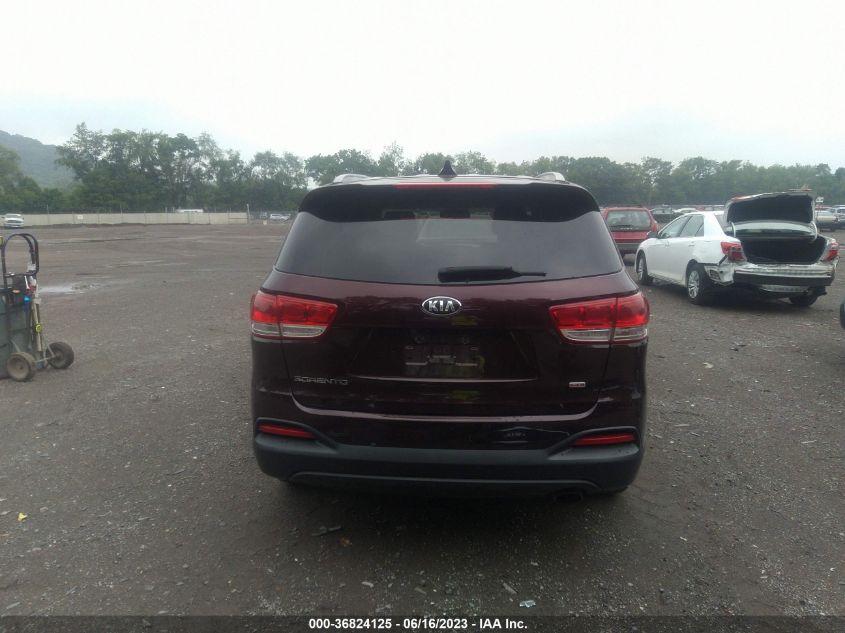 2016 KIA SORENTO LX - 5XYPG4A30GG034082