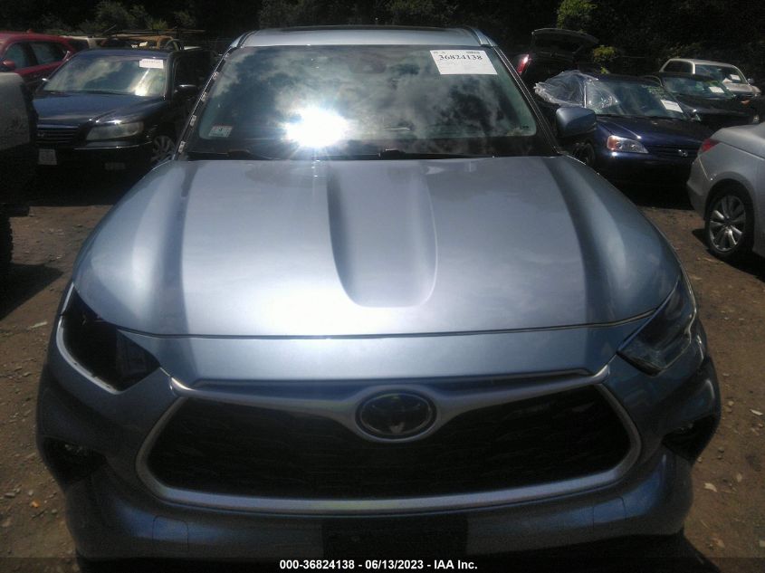 2021 TOYOTA HIGHLANDER XLE - 5TDHZRBH2MS078542