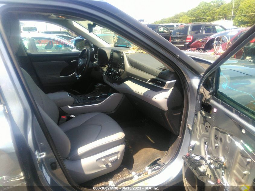 2021 TOYOTA HIGHLANDER XLE - 5TDHZRBH2MS078542