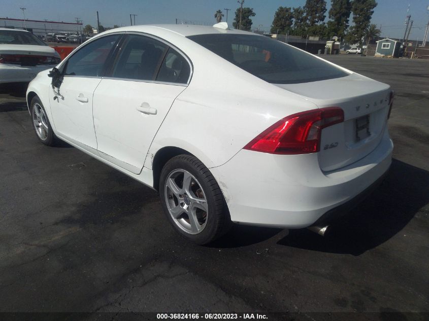 2013 VOLVO S60 T5 - YV1612FS8D1215406