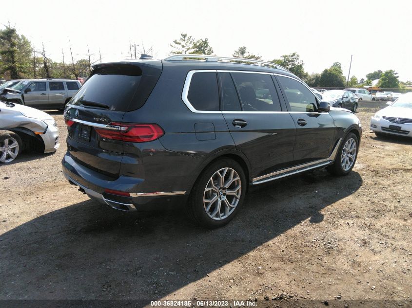 2019 BMW X7 XDRIVE40I 5UXCW2C51KL082299