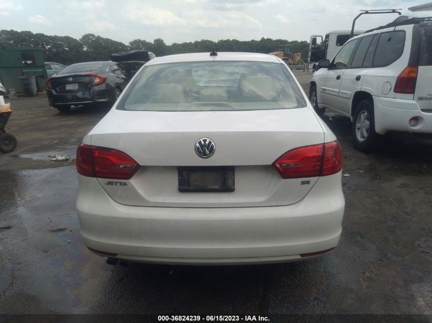 2014 VOLKSWAGEN JETTA SEDAN SE W/CONNECTIVITY/SUNROOF - 3VWD07AJ7EM380330