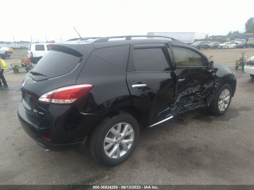 2014 NISSAN MURANO SV - JN8AZ1MW4EW531662