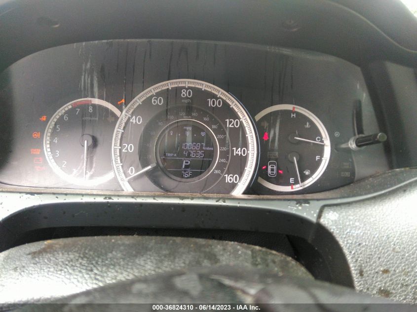 2013 HONDA ACCORD SDN EX-L - 1HGCR3F81DA008921