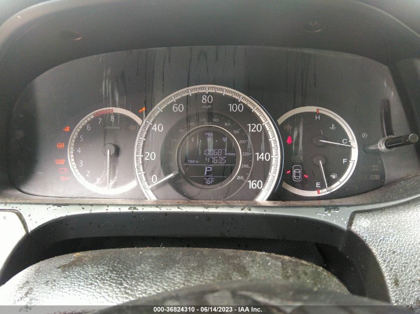 2013 HONDA ACCORD SDN EX-L - 1HGCR3F81DA008921