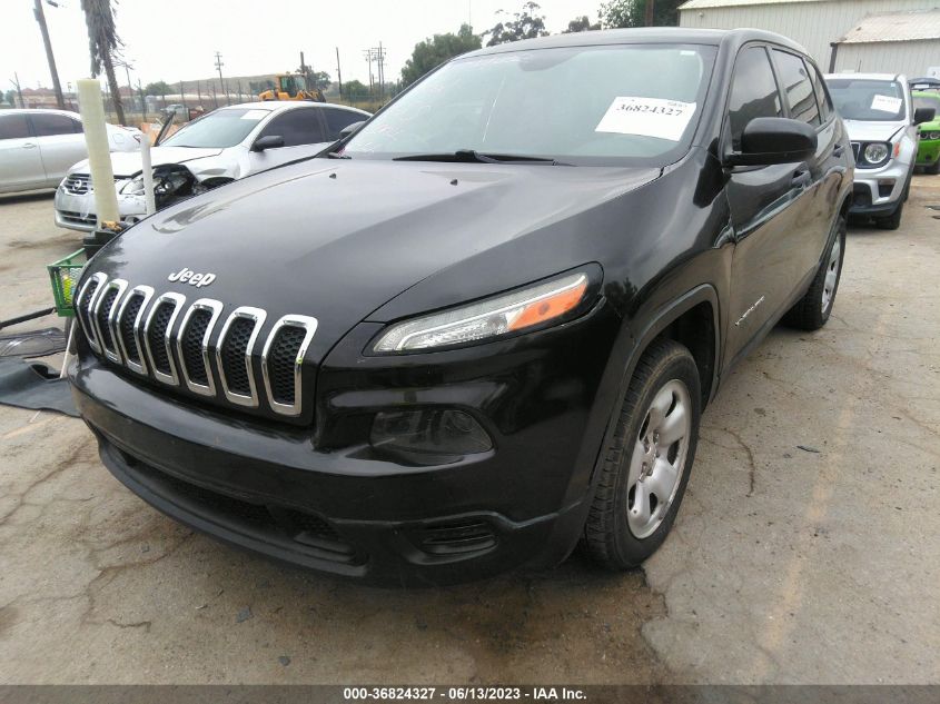 2014 JEEP CHEROKEE SPORT - 1C4PJLAB5EW212765