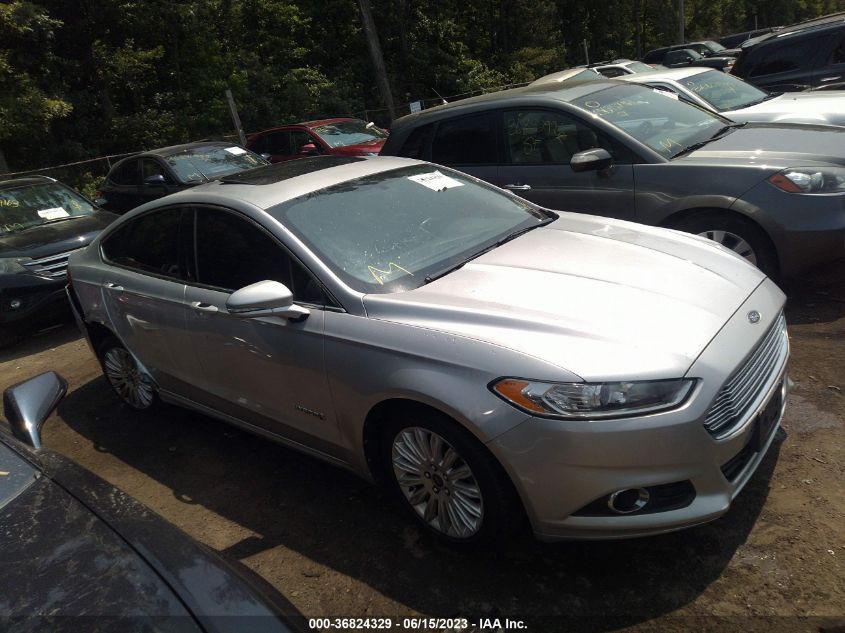 2013 FORD FUSION SE HYBRID - 3FA6P0LU0DR246823