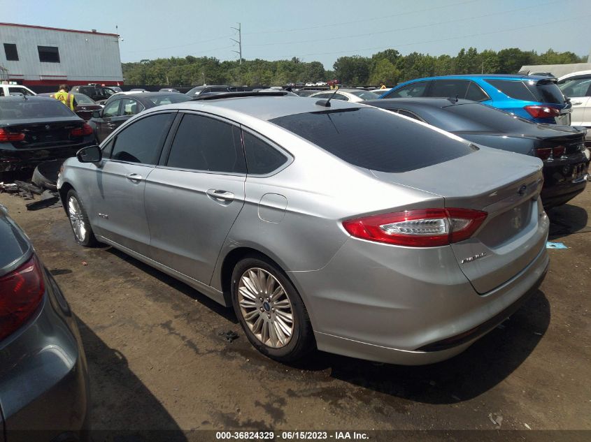 2013 FORD FUSION SE HYBRID - 3FA6P0LU0DR246823