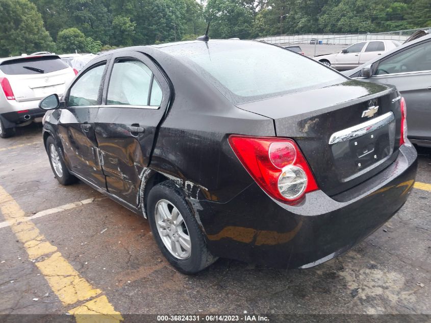 2014 CHEVROLET SONIC LT - 1G1JC5SH7E4138817