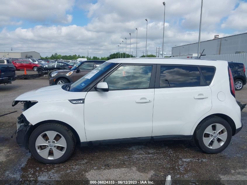 2015 KIA SOUL BASE - KNDJN2A20F7213712