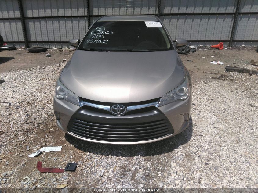 2015 TOYOTA CAMRY XLE/SE/LE/XSE - 4T4BF1FK7FR451032