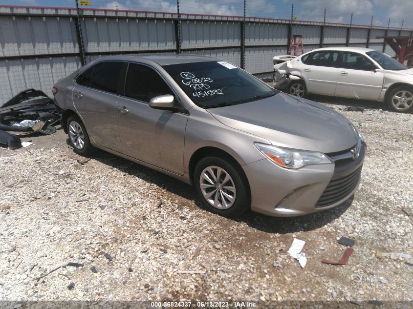 2015 TOYOTA CAMRY XLE/SE/LE/XSE - 4T4BF1FK7FR451032