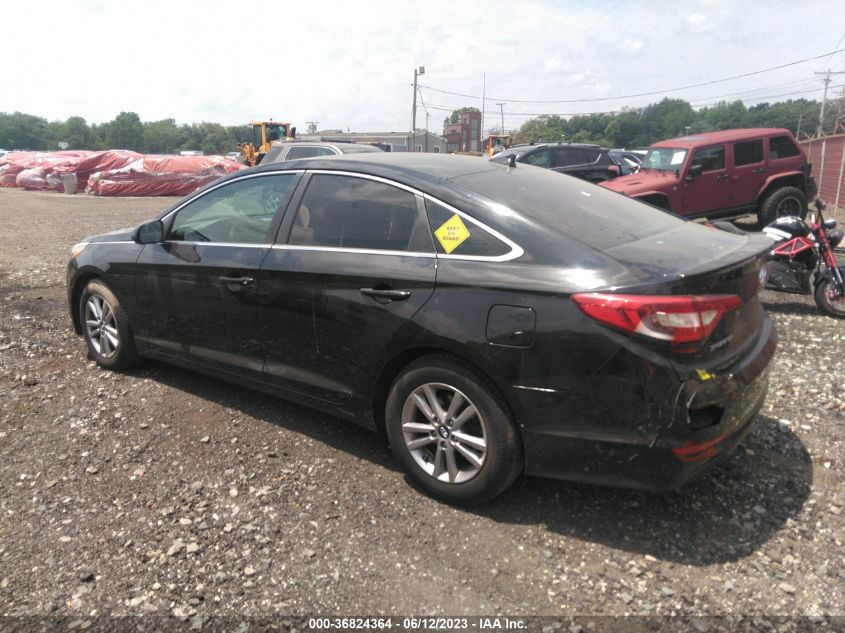 2016 HYUNDAI SONATA 2.4L SE - 5NPE24AF5GH314881