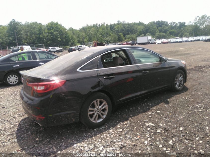 2016 HYUNDAI SONATA 2.4L SE - 5NPE24AF5GH314881