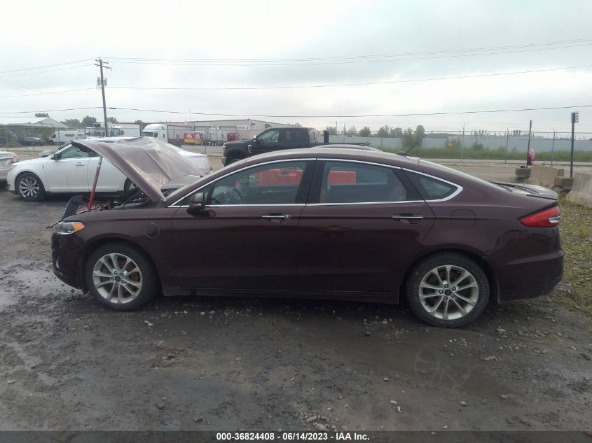 2019 FORD FUSION ENERGI TITANIUM - 3FA6P0SU7KR144014