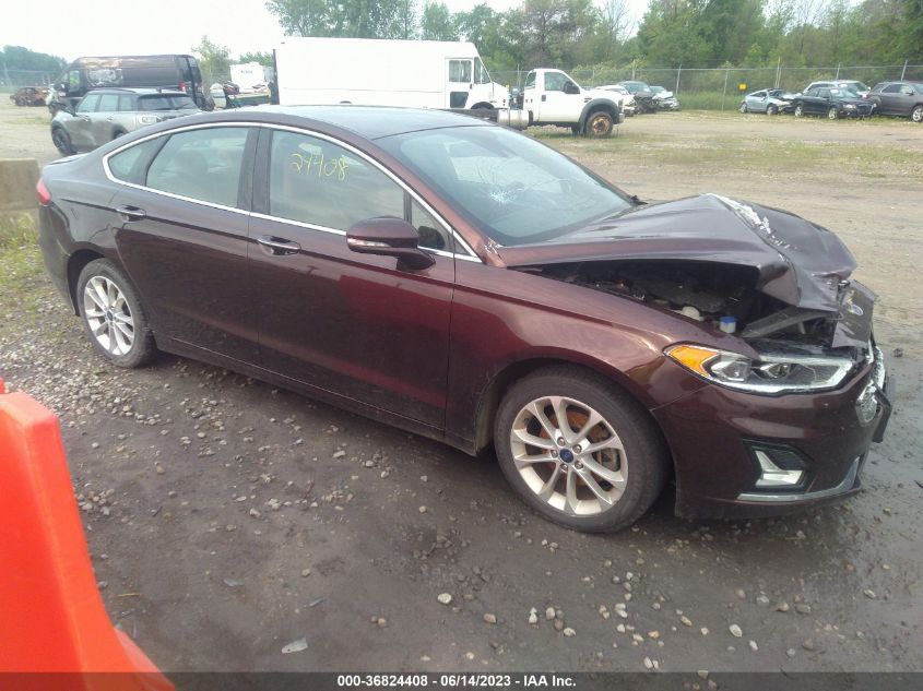 2019 FORD FUSION ENERGI TITANIUM - 3FA6P0SU7KR144014