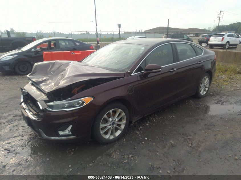 2019 FORD FUSION ENERGI TITANIUM - 3FA6P0SU7KR144014