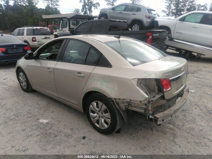 2013 CHEVROLET CRUZE LS - 1G1PA5SG1D7309145
