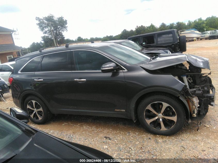 2017 KIA SORENTO EX V6 - 5XYPHDA56HG322396