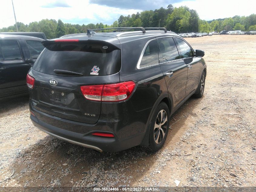 2017 KIA SORENTO EX V6 - 5XYPHDA56HG322396