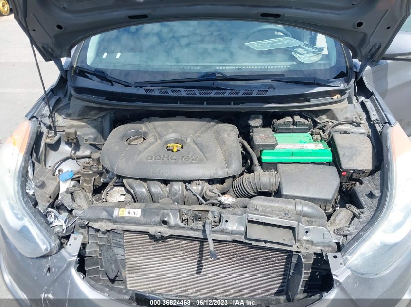 2013 HYUNDAI ELANTRA LIMITED PZEV - 5NPDH4AE6DH336207
