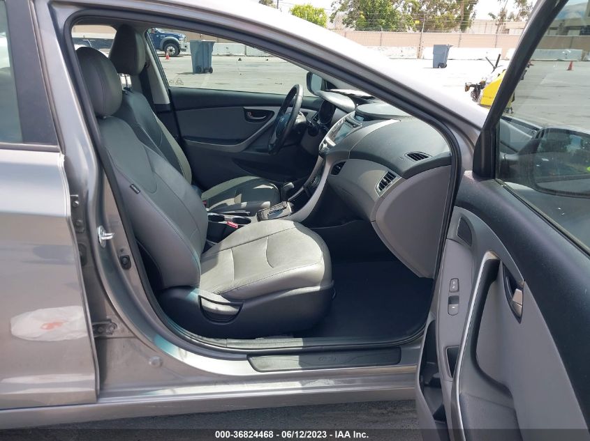 2013 HYUNDAI ELANTRA LIMITED PZEV - 5NPDH4AE6DH336207