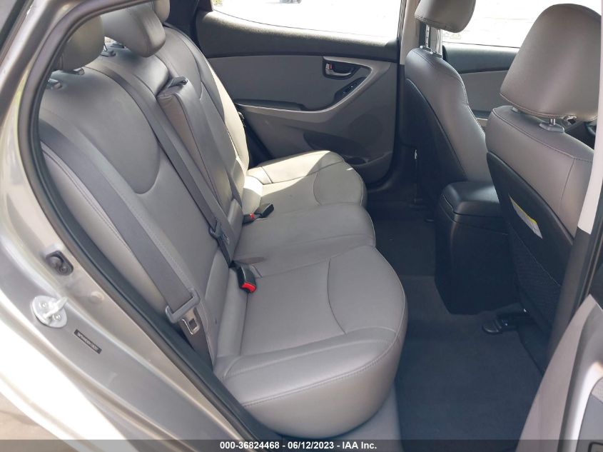 2013 HYUNDAI ELANTRA LIMITED PZEV - 5NPDH4AE6DH336207